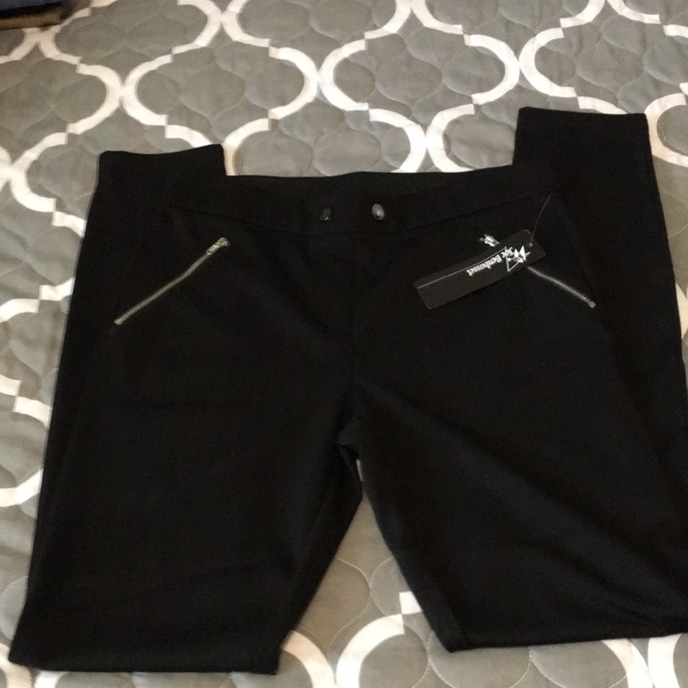 Brand new Black polyester pants